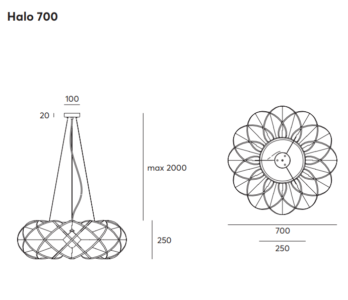 Halo Acoustic  Fixture Only