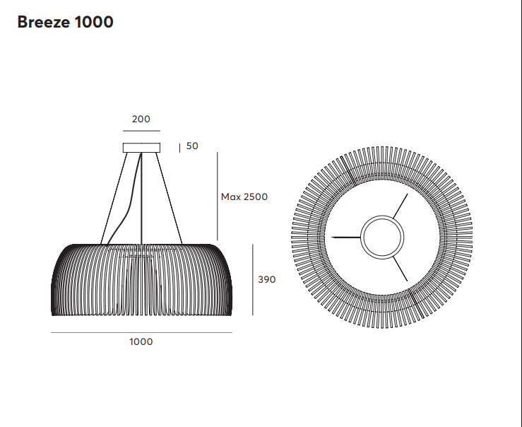 Breeze 1000 LED (DALI Only)