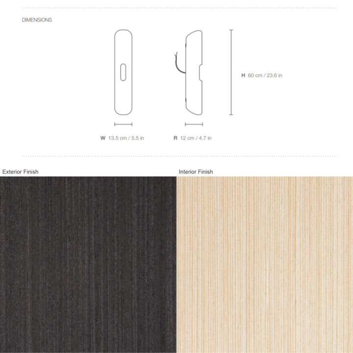 Lupe 60 Wall light