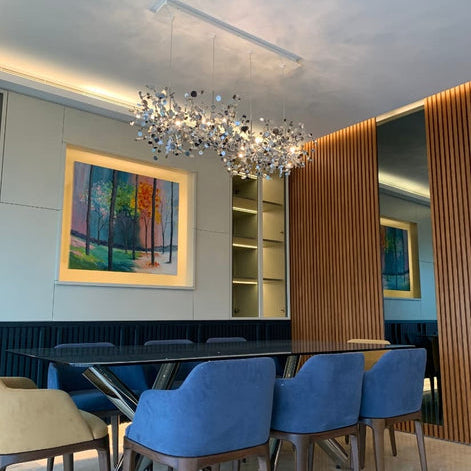 Argent 4 Light Pendant - Linear