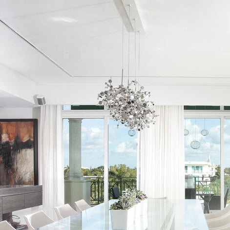 Argent 4 Light Pendant - Linear