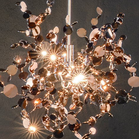 Argent 4 Light Pendant - Round Canopy