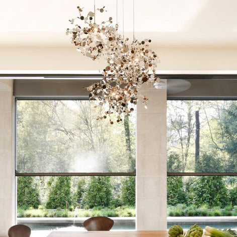 Argent 4 Light Pendant - Round Canopy