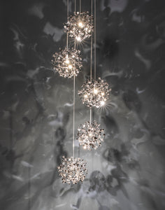 Argent Mon Bijou 5 Light Pendant
