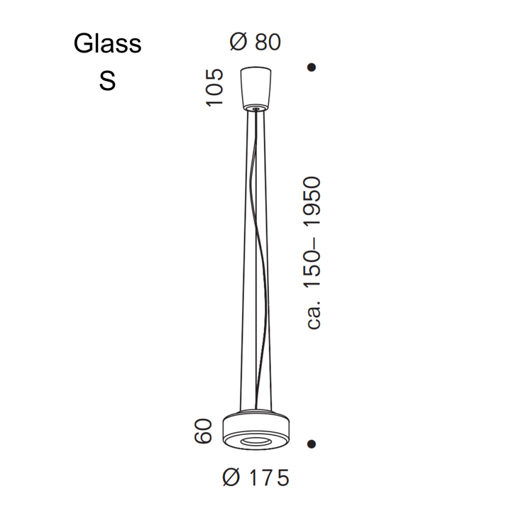 Curling Suspension Small