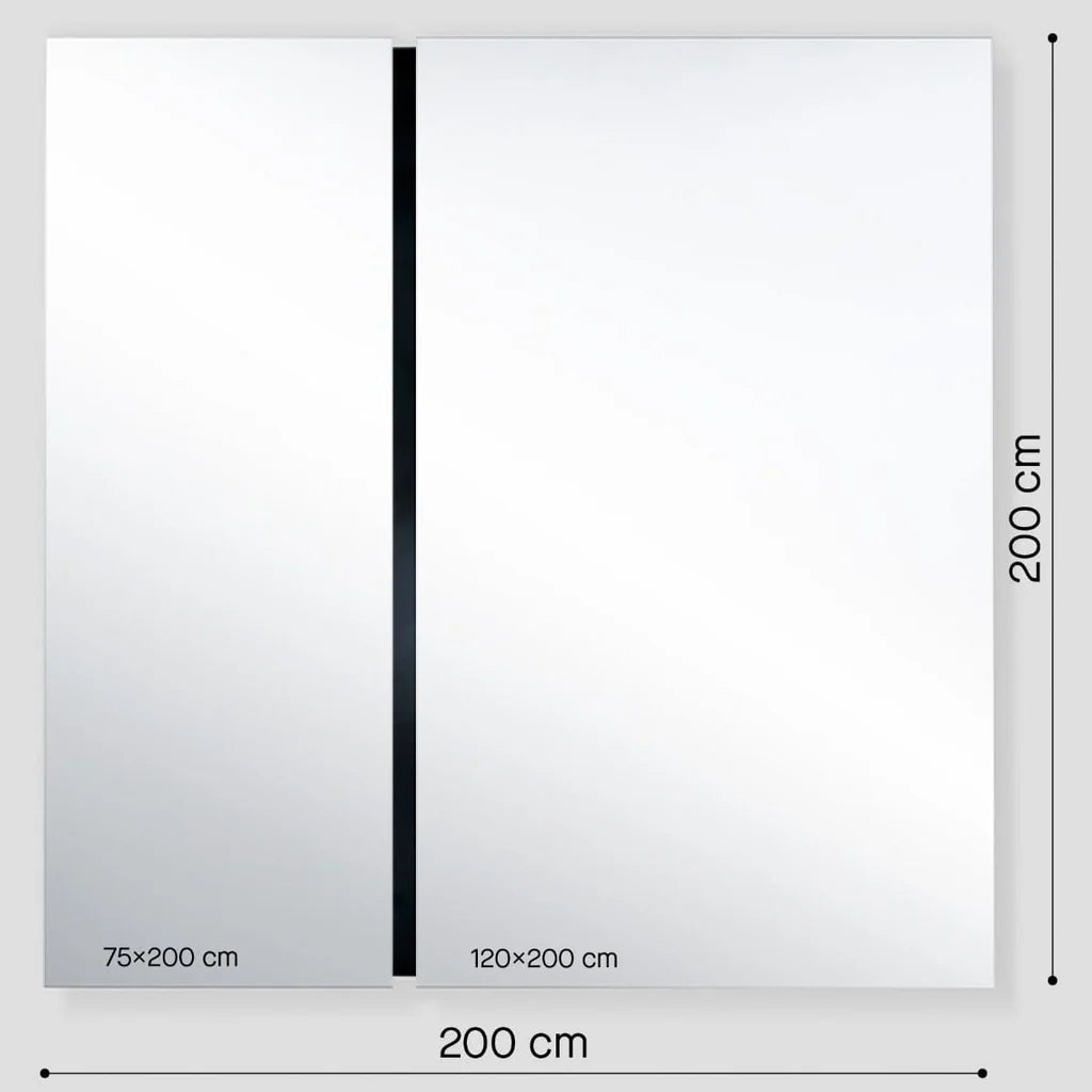 Luna Black Rectangle