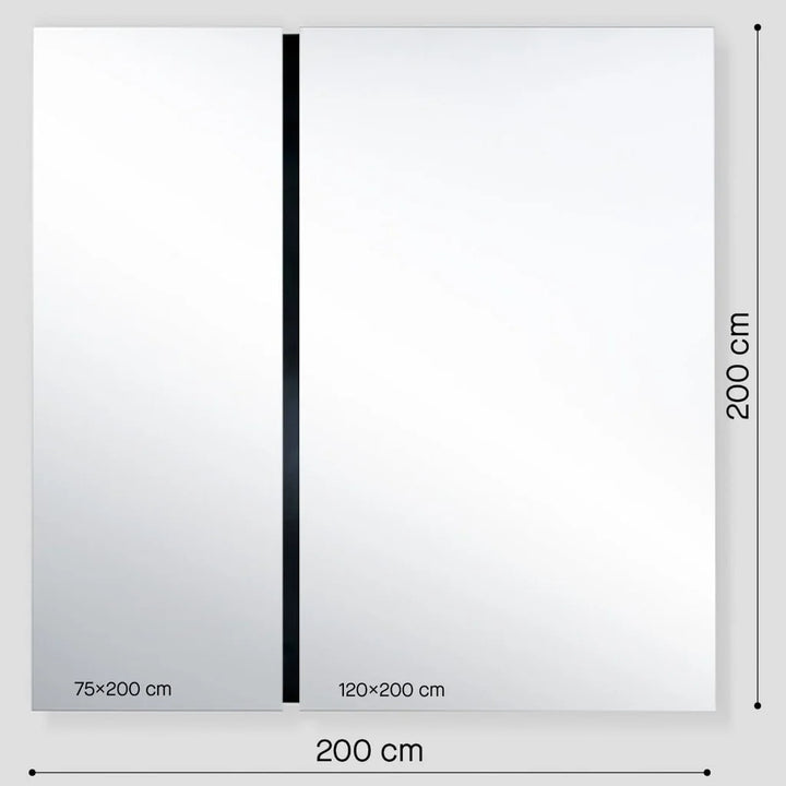 Luna Black Rectangle