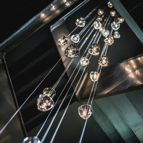 Mizu 26 Light Pendant - Square Canopy