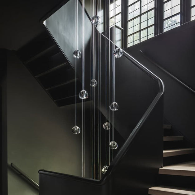 Mizu 26 Light Pendant - Square Canopy
