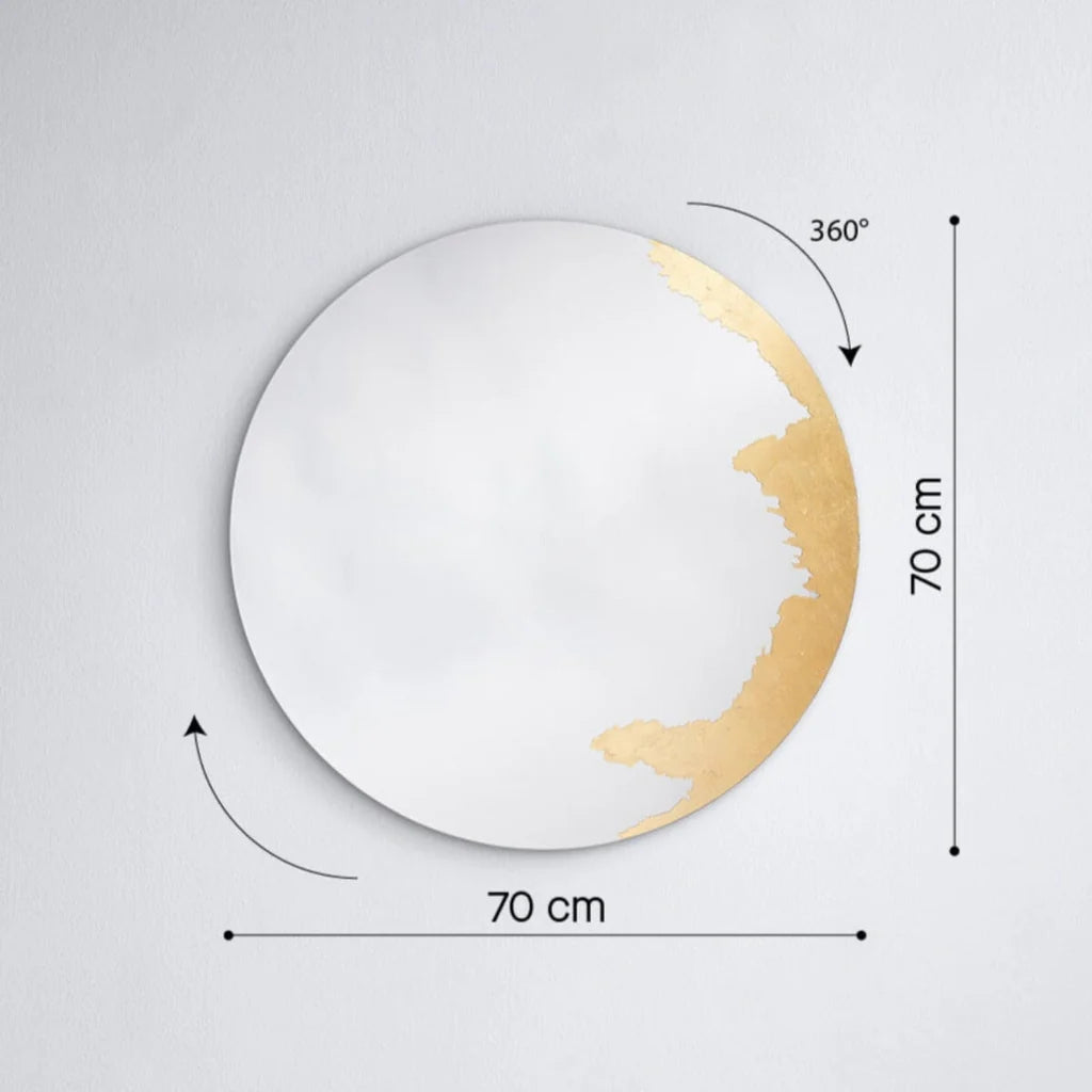Ornato Round Gold
