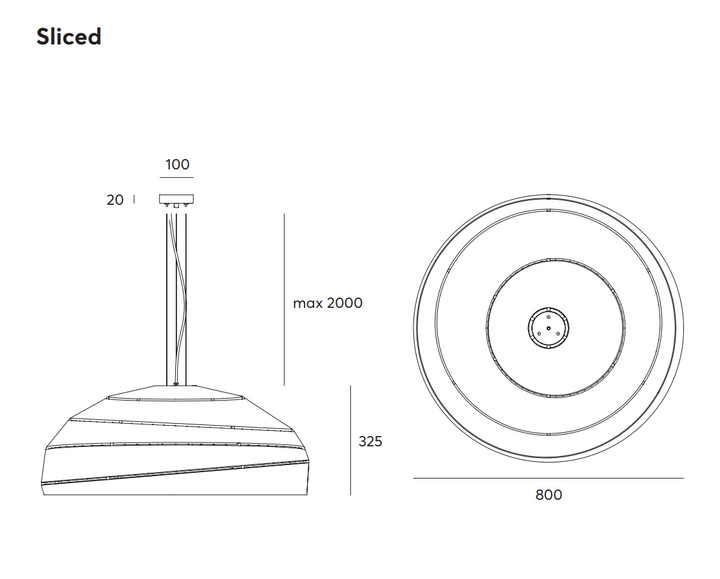 Sliced LED