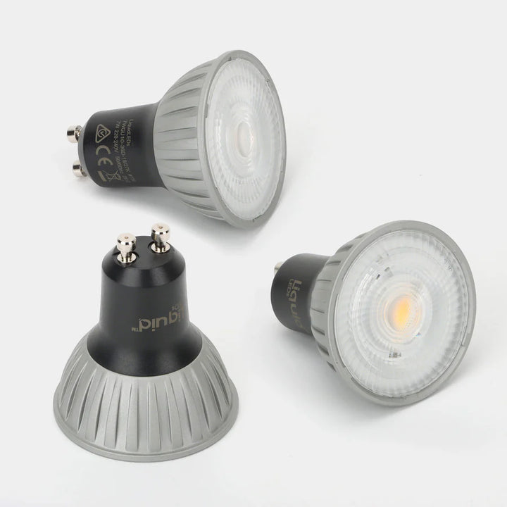 7w Dimmable Gu10 Sunset Dim to Warm 1800k - 2700k