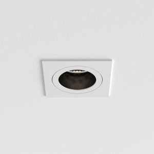 Pinhole Slimline Square Fixed Fire-Rated Ip65
