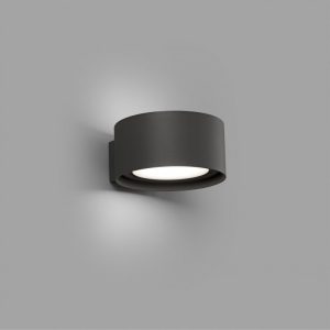 Quart Led Dark Grey Wall Lamp