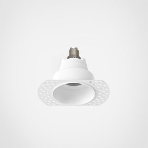 Trimless Slimline Round Fixed Fire-Rated Ip65