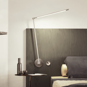 Thin Task Lamp with Wall Mount