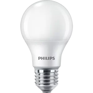 8.5w A60 Classic Frosted LED lightbulb E27 Dimmable 2700k