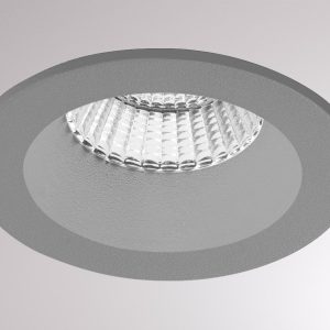 Chicco Round Downlight in Silver